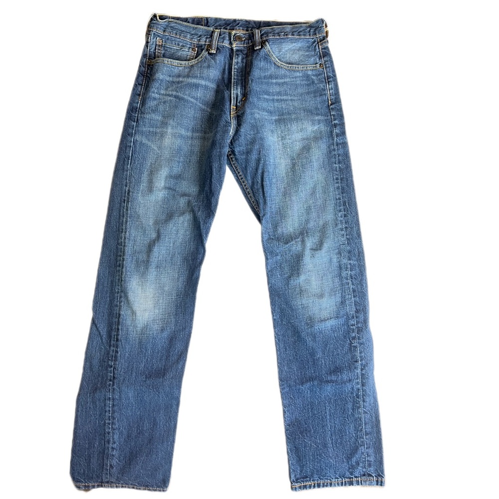 Men's Levi's 505 Jeans Vintage 01 medium rise, straight leg, dark wash




.